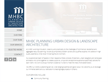 Tablet Screenshot of mhbcplan.com